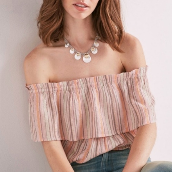 Lucky Brand Tops - NWT Lucky Brand Off the Shoulder Blouse